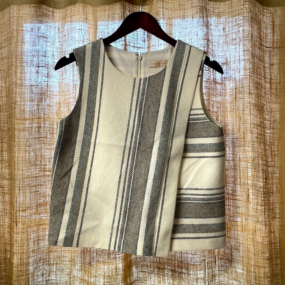 Tory Burch sleeveless heavy knit top